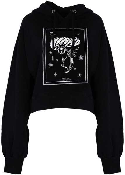 Tricouri Pinko Mogliano 1G185G Czarny Femei (BM 16369263) 2