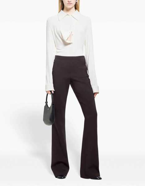 Pantaloni COURRGES Tailored Pants Oblique BROWN Femei (BM 16369437) 2