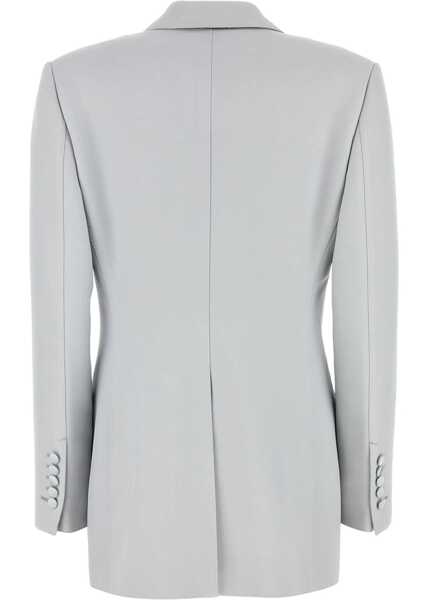 Sacouri office Tom Ford Single-Breasted Tuxedo Jacket Bianca GREY Femei (BM 16369440) 2
