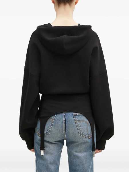 Bluze de trening Fiorucci Sweatshirt With Suspenders BLACK Femei (BM 16369500) 4