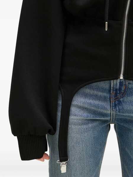 Bluze de trening Fiorucci Sweatshirt With Suspenders BLACK Femei (BM 16369500) 5