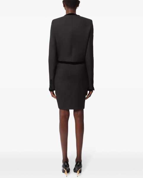 Fuste casual Nina Ricci Midi Skirt With Drape BLACK Femei (BM 16369524) 4