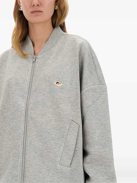 Bluze de trening Fiorucci Zippered Sweatshirt Angel GREY Femei (BM 16369533) 4