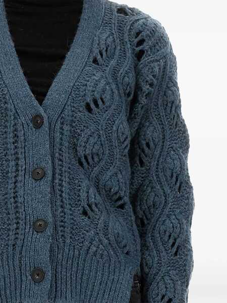 Cardigane MILA SCHON Alpaca Cardigan BLUE Femei (BM 16369578) 2