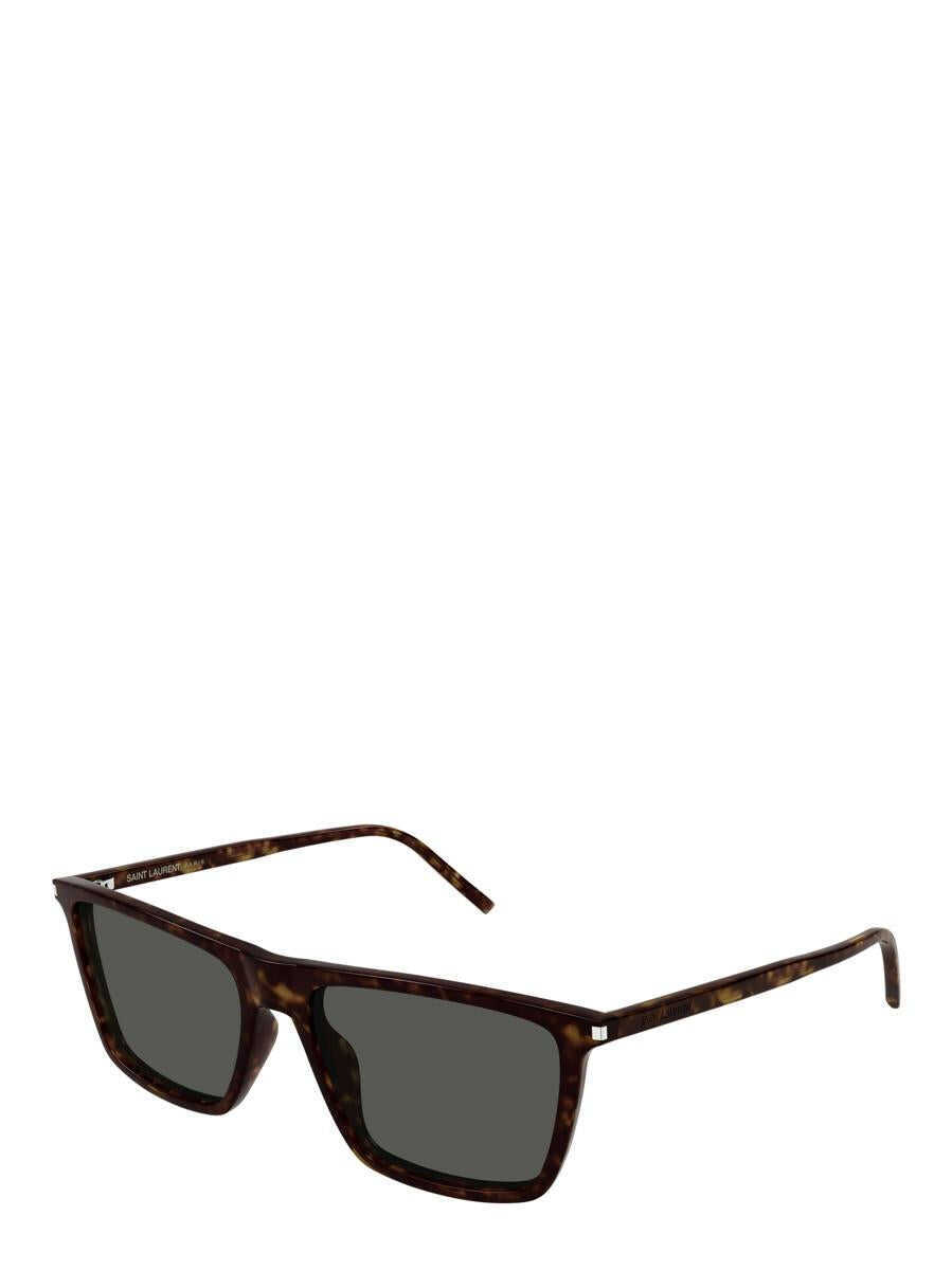 Ochelari de soare Saint Laurent Saint Laurent Eyewear Sunglasses Brown Barbati (BM 16373151) 2