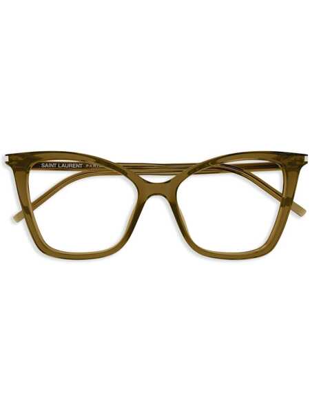 Ochelari de soare Saint Laurent Saint Laurent Eyewear Eyeglasses BROWN Femei (BM 16373760) 1