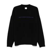 Pulovere Emporio Armani Wool-Blend Crew-Neck Sweater Barbati