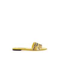 Sandale Dolce & Gabbana Flat Slipper Embroidery Femei