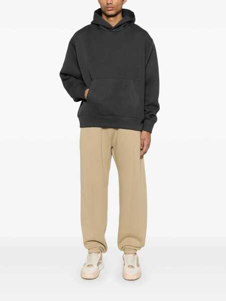 Pantaloni FEAR OF GOD Forum Beige Pants With Elastic Drswstring Waist And Logo Patch On The Front In Cotton Blend Man Beige Barbati (BM 16376301) 2