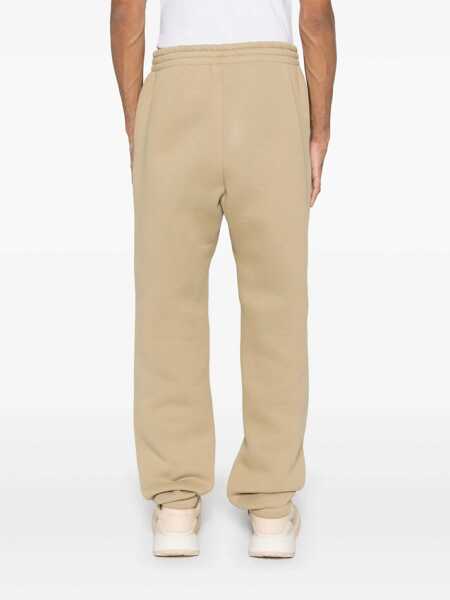 Pantaloni FEAR OF GOD Forum Beige Pants With Elastic Drswstring Waist And Logo Patch On The Front In Cotton Blend Man Beige Barbati (BM 16376301) 4