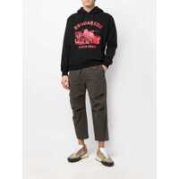 Bluze de trening pentru Barbati pagina 18 - Bluze de trening DSQUARED2 DSQUARED2 Cotton Hoodie Black Barbati (BM 16377045) - B-mall.ro