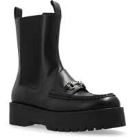 Incaltaminte Gucci Dama - Incaltaminte Gucci Horsebit Boots BLACK Femei (BM 16377411) - B-mall.ro