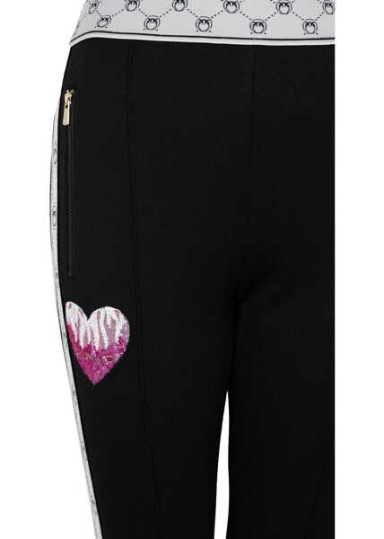 Pantaloni casual Pinko Irruente 10960 Czarny Barbati (BM 16377675) 3