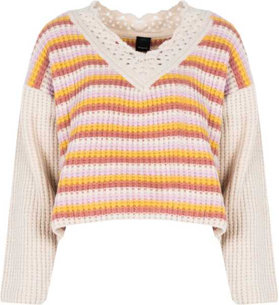 Tricouri Pinko Granatina 1G189L Wielokolorowy Femei (BM 16377711) 5