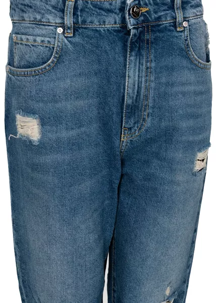 Pantaloni casual Pinko Gaia 13 1J10VK Niebieski Barbati (BM 16377723) 3