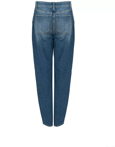 Pantaloni casual Pinko Gaia 13 1J10VK Niebieski Barbati (BM 16377723) 4