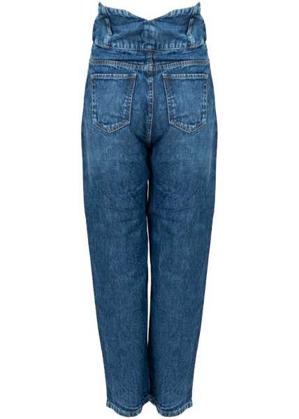 Pantaloni casual Pinko Stupendissima 1J10XL Niebieski Barbati (BM 16377732) 4