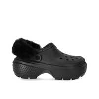 Saboti CROCS STOMP LINED BLACK CLOG Femei