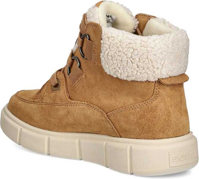 Bocanci de iarna SOREL Explorer III NW Lace WP Brown Femei (BM 16384353) 3