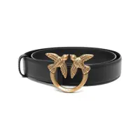 Curele Pinko Love Birds Leather Belt 3Cm Femei