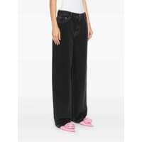 Pantaloni casual ROTATE Birger Christensen Dama - Pantaloni casual ROTATE Birger Christensen Rotate Birger Christensen Trousers DENIM GRIGIO SCURO Femei (BM 16385817) - B-mall.ro