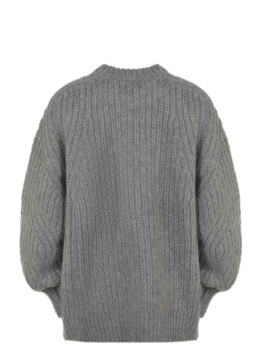 Pulovere ROTATE Birger Christensen Rotate Birger Christensen  Sweaters GREY Femei (BM 16385826) 3