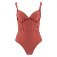 Costume de baie Zimmermann "Acacia" Corset Swimsuit Femei