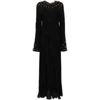 Rochii Forte_forte Forte_Forte "The Stars Of Bali" Embroidery Georgette Dress Clothing