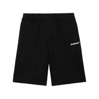 Pantaloni Burberry Logo-Print Cotton Track Shorts Barbati