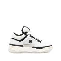 Sneakers Amiri White And Black Leather Ma-1 Sneakers Barbati