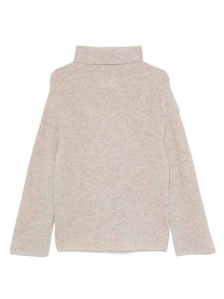 Pulovere Samse Samse Samse Samse Sazlata Turtleneck Clothing CLR998705 KHAKI MELANGE Femei (BM 16390494) 2
