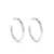 LEMAIRE Lemaire Classic Hoops M SILVER