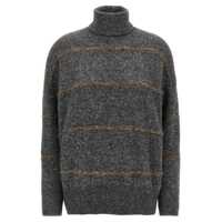 Pulovere Brunello Cucinelli Wool Turtle-Neck Sweater Femei