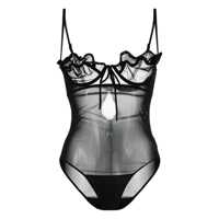 Body-uri Y/Project Tulle Bodysuit Femei