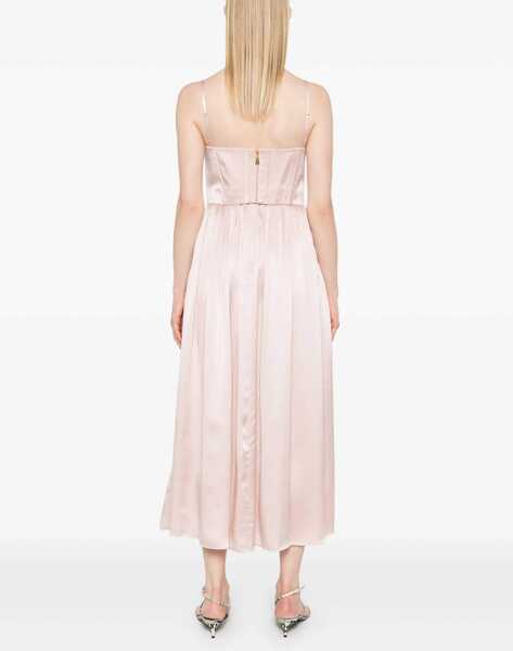 Rochii elegante ZIMMERMANN Corset Midi Dress PINK Femei (BM 16394697) 4