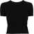 Alexander Wang Jacquard Logo T-Shirt BLACK