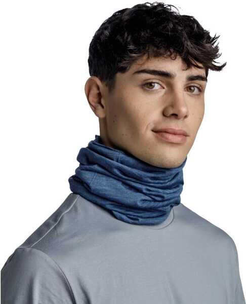 Esarfe Buff Merino Lightweight Tube Scarf Blue Barbati (BM 16394802) 2