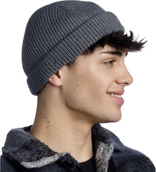 Caciuli Buff Ervin Merino Hat Beanie Grey Barbati (BM 16394823) 2