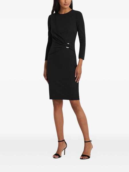 Rochii casual Ralph Lauren LAUREN RALPH LAUREN dress 250898916001 BLACK Black Femei (BM 16394922) 2