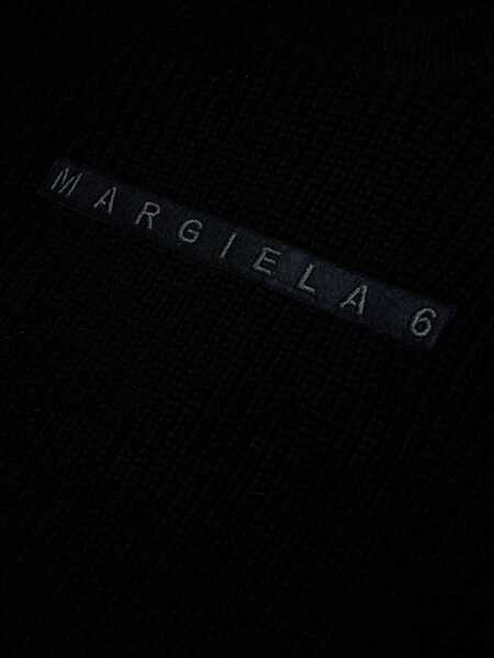Pulovere casual MM6 Maison Margiela Knitwear Black   Fete (BM 16395069) 4
