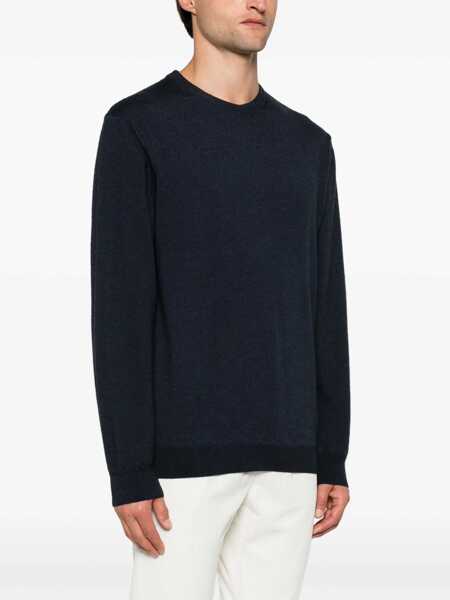 Pulovere Woolrich Woolrich Sweaters BLUE Barbati (BM 16398153) 3