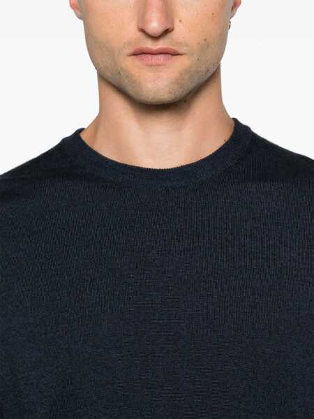 Pulovere Woolrich Woolrich Sweaters BLUE Barbati (BM 16398153) 5