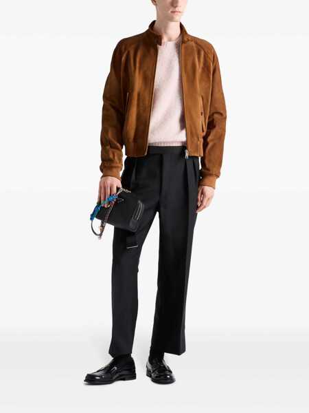 Pulovere Prada Prada Wool Sweater ALABASTRO Barbati (BM 16400040) 2