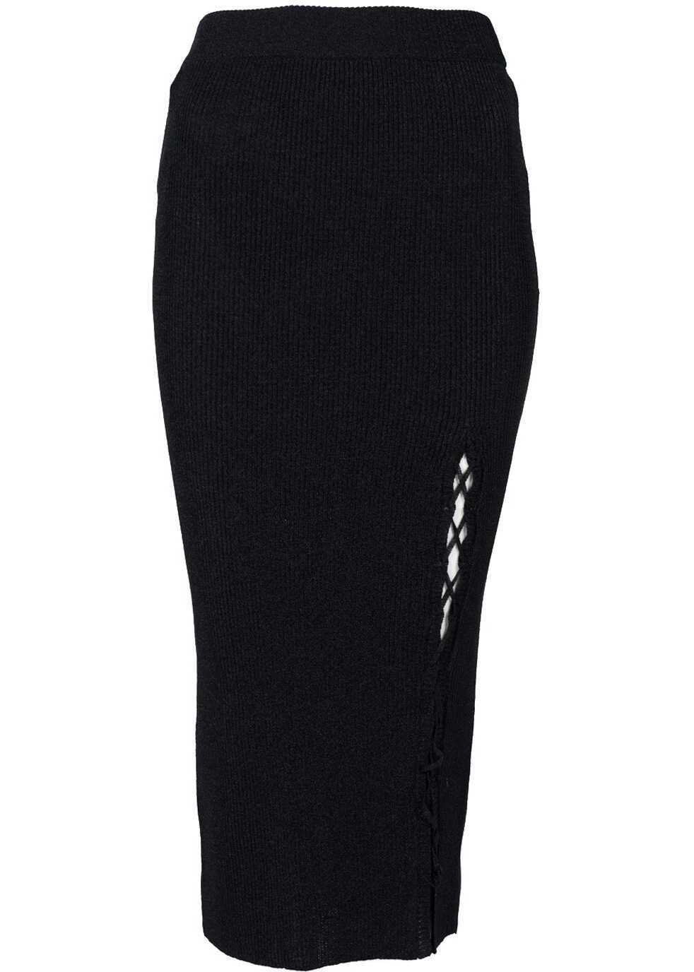 Fuste casual Pinko Tulio 100637 Czarny Femei (BM 16400583) 5