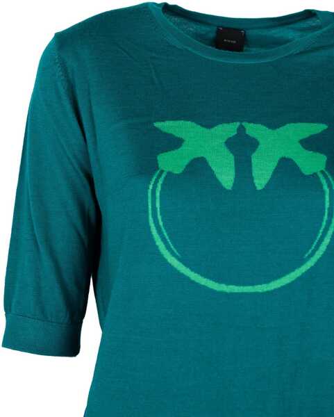 Tricouri Pinko Fashion 1G181V Zielony Femei (BM 16400616) 3