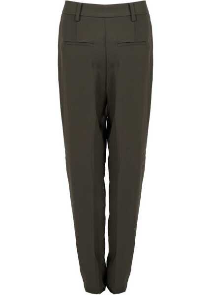 Pantaloni casual Pinko Pietra 1G188G Wojskowa Ziele Barbati (BM 16400628) 4