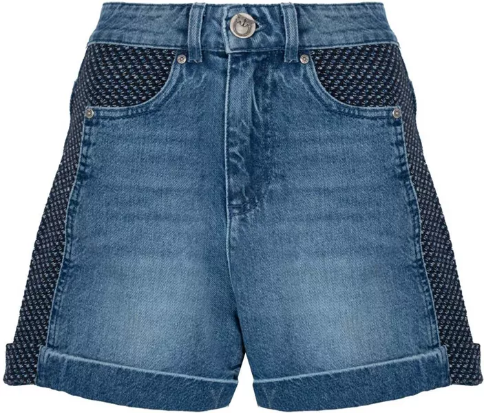 Pantaloni scurti Pinko Dotta 1J10TF Niebieski Barbati (BM 16400637) 2