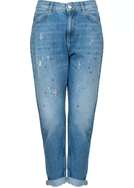 Pantaloni casual Pinko Maurice 1V10U1 Niebieski Barbati (BM 16400682) 2