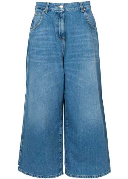 Pantaloni casual Pinko Hans Coulotte 1V10U2 Niebieski Barbati (BM 16400685) 2
