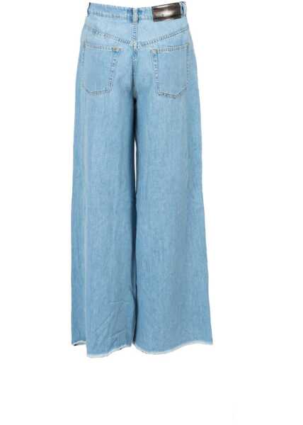 Pantaloni casual Pinko Dennis 1V10WW Niebieski Barbati (BM 16400688) 4